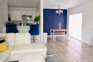 Kitchen in Round Rock TX furnished vacation rental